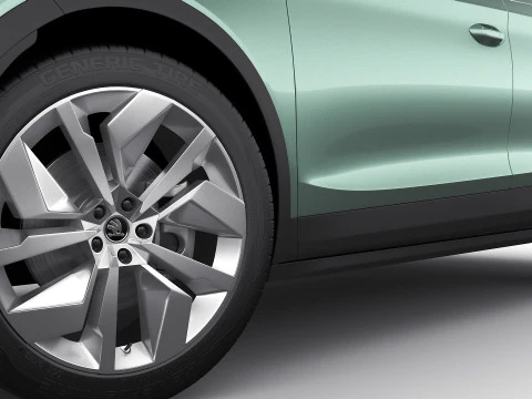Skoda Elroq 2025 3D Model