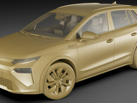 Skoda Elroq 2025 3D Model