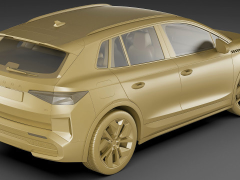 Skoda Elroq 2025 3D Model