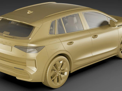 Skoda Elroq 2025 3D Model