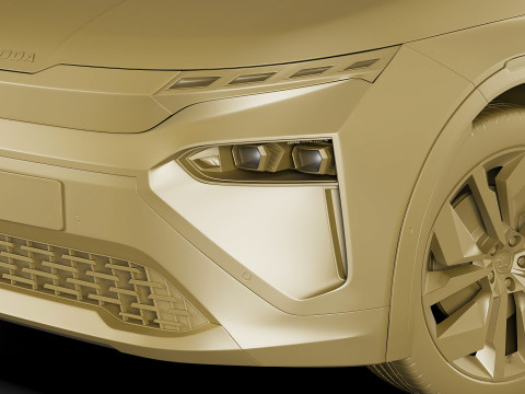 Skoda Elroq 2025 3D Model