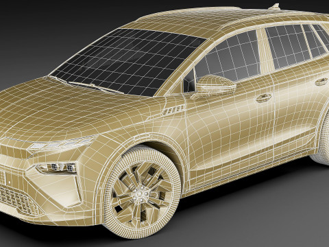 Skoda Elroq 2025 3D Model