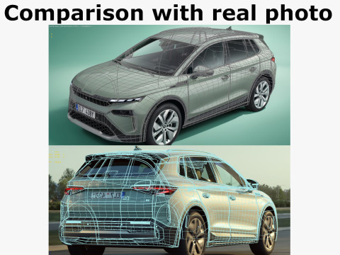 Skoda Elroq 2025 3D Model