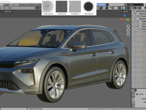 Skoda Elroq 2025 3D Model