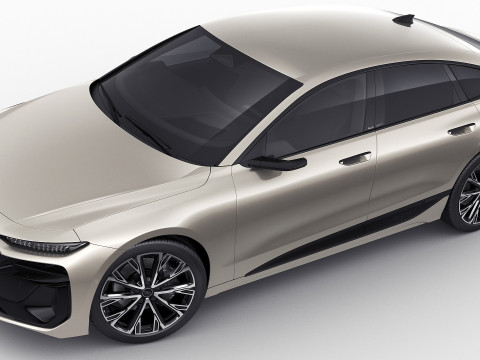 Audi A6 e-tron sportback 2025 3D-Modell