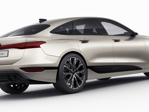 Audi A6 e-tron sportback 2025 3D-Modell