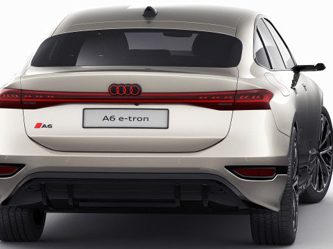 Audi A6 e-tron sportback 2025 3D-Modell