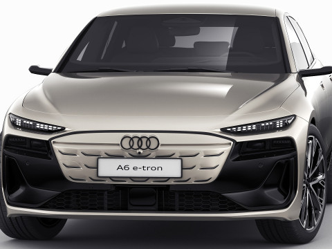 Audi A6 e-tron sportback 2025 3D-Modell
