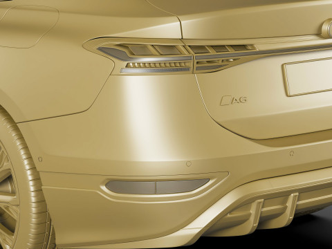 Audi A6 e-tron sportback 2025 3D-Modell