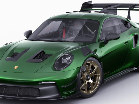 Porsche 911 GT3 RS 992 Manthey-kit 2025 3D Model