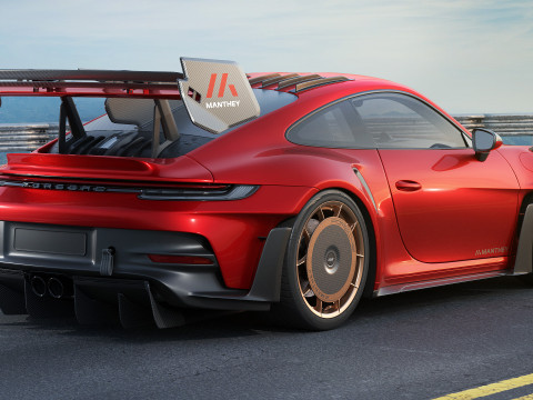 Porsche 911 GT3 RS 992 Manthey Kit 2025 Modelo 3D