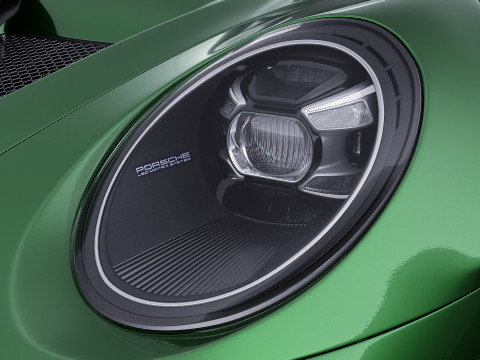 Porsche 911 GT3 RS 992 Manthey Kit 2025 Modelo 3D