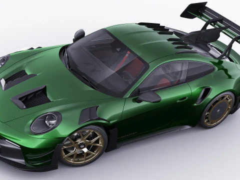 Porsche 911 GT3 RS 992 Manthey-kit 2025 3D Model