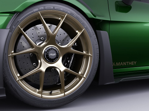 Porsche 911 GT3 RS 992 Manthey Kit 2025 Modelo 3D
