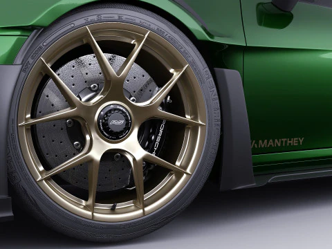 Porsche 911 GT3 RS 992 Manthey-kit 2025 3D Model