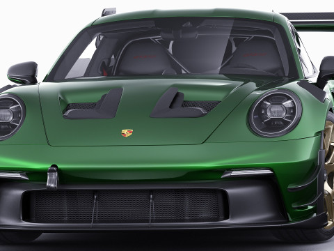 Porsche 911 GT3 RS 992 Manthey Kit 2025 Modelo 3D