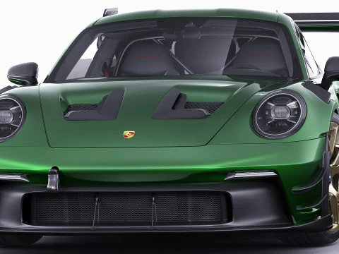 Porsche 911 GT3 RS 992 Manthey-kit 2025 3D Model