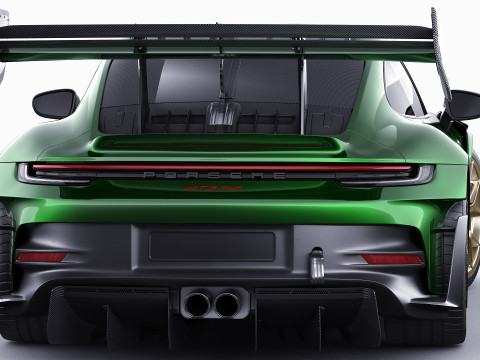 Porsche 911 GT3 RS 992 Manthey Kit 2025 Modelo 3D