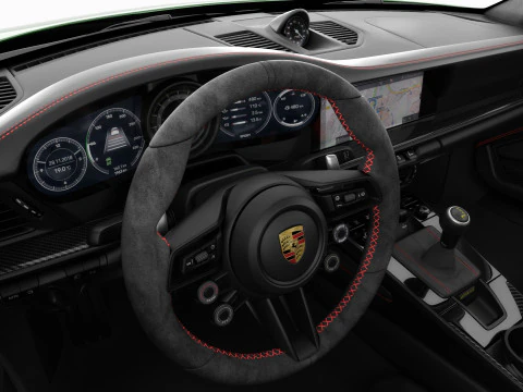 Porsche 911 GT3 RS 992 Manthey-kit 2025 3D Model