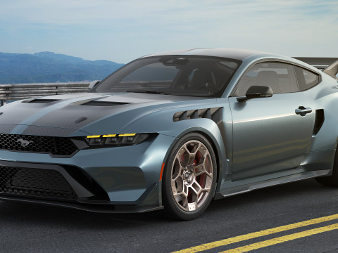 Mustang GTD 2025 Performance Pack 3D मॉडल