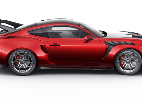 Mustang GTD 2025 Performance Pack 3D मॉडल