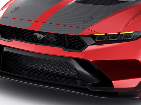 Mustang GTD 2025 Performance Pack 3D Model