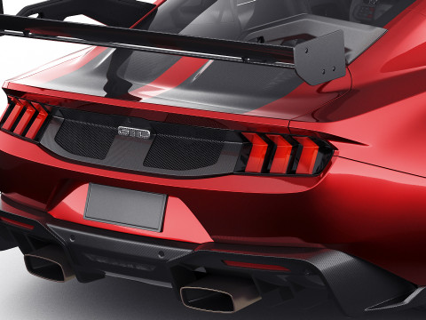 Mustang GTD 2025 Performance Pack 3D मॉडल