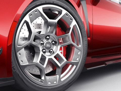 Mustang GTD 2025 Performance Pack 3D मॉडल