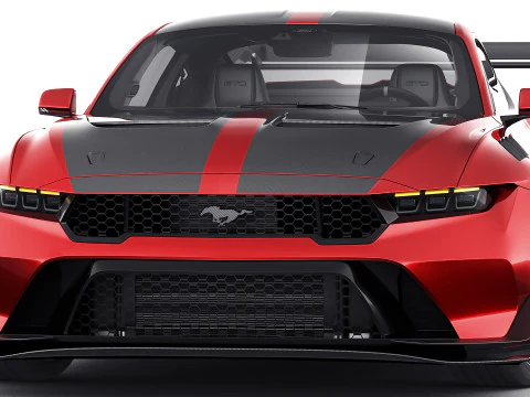Mustang GTD 2025 Performance Pack 3D Model
