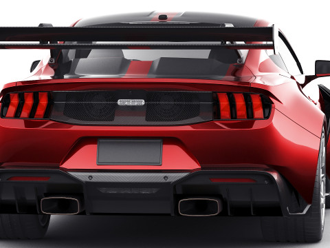 Mustang GTD 2025 Performance Pack 3D मॉडल