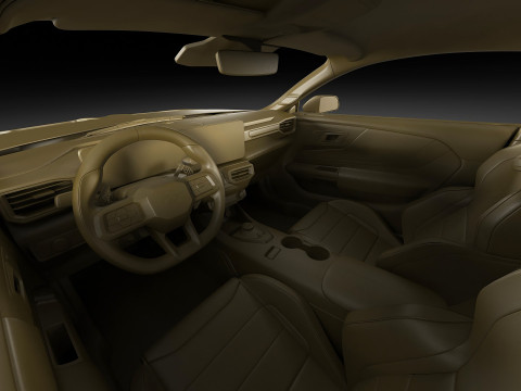 Mustang GTD 2025 Performance Pack 3D मॉडल