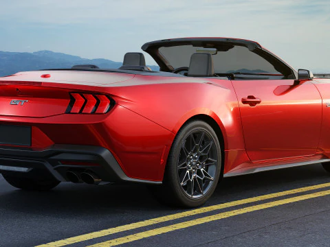 Mustang 2024 Convertible GT 3D Model