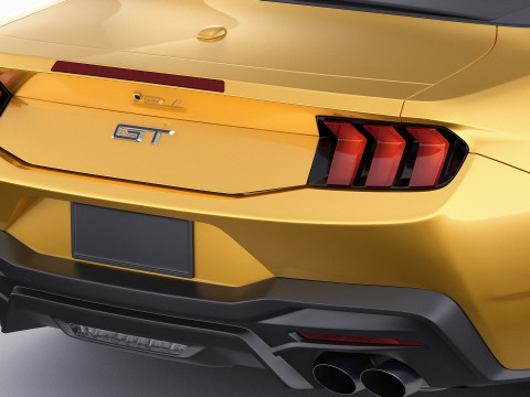 Mustang 2024 Convertible GT Modèle 3D