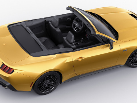 Mustang 2024 Convertible GT Modèle 3D