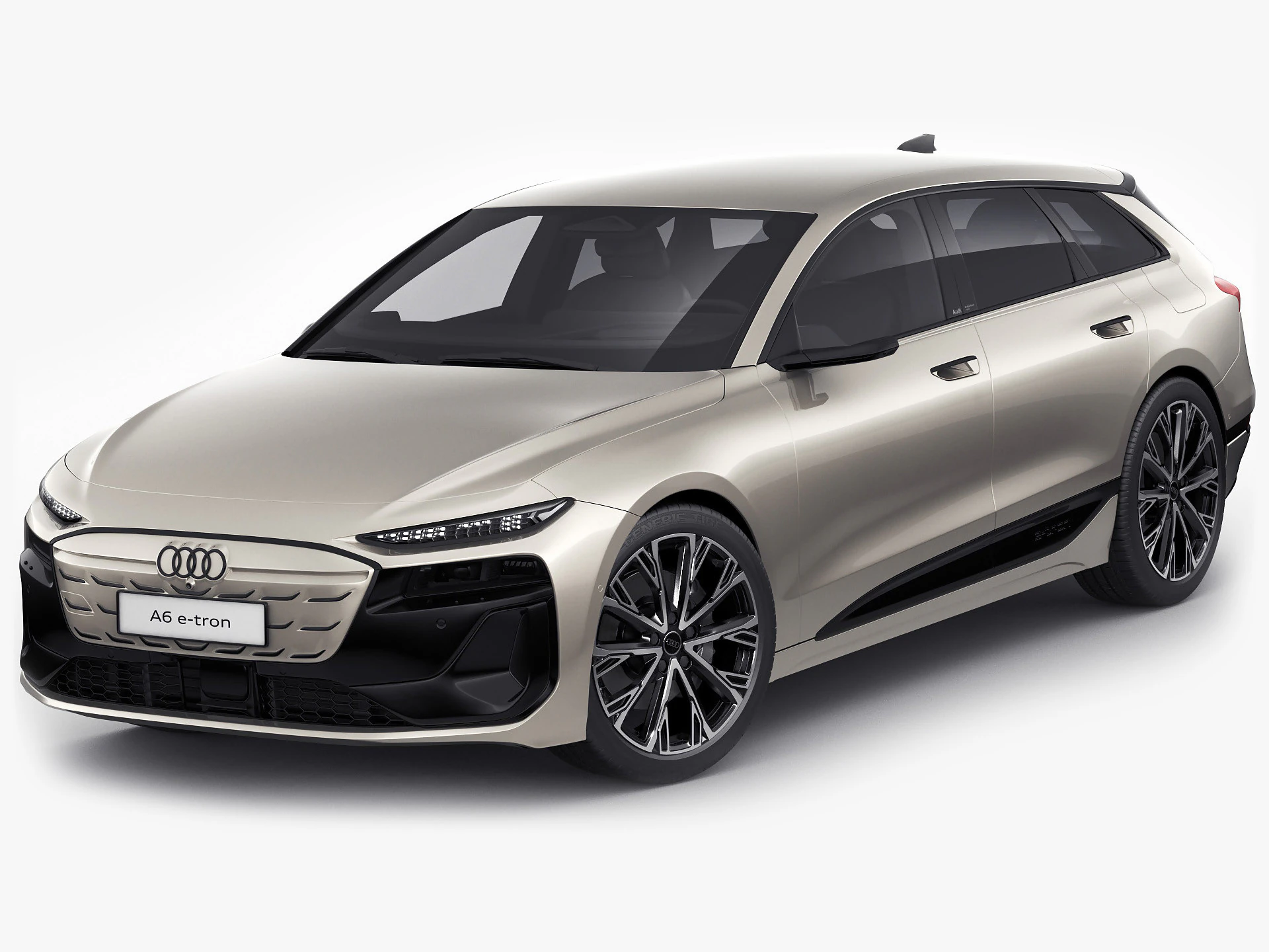 Audi A6 Avant e-tron 2025 Modello 3D .c4d .max .obj .3ds .fbx .stl .blend