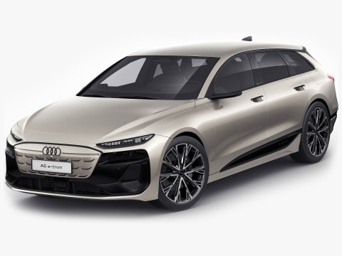 Audi A6 Avant e-tron 2025 3D Model