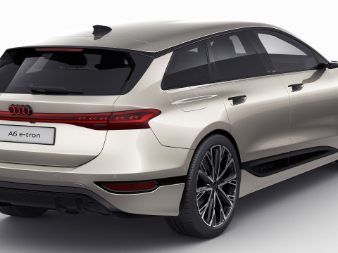 Audi A6 Avant e-tron 2025 3D 模型