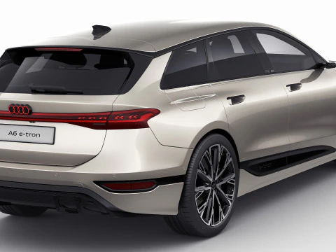 Audi A6 Avant e-tron 2025 Modello 3D