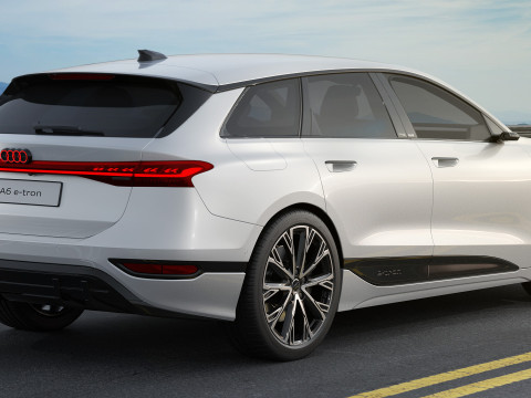 Audi A6 Avant e-tron 2025 3D 模型