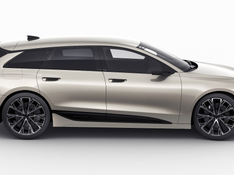 Audi A6 Avant e-tron 2025 3D 模型