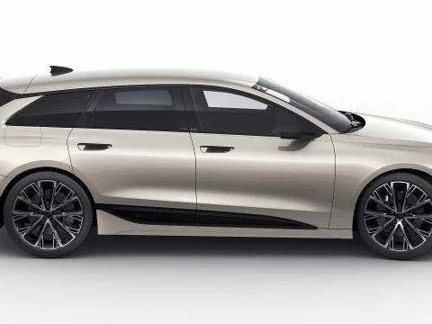 Audi A6 Avant e-tron 2025 Modello 3D