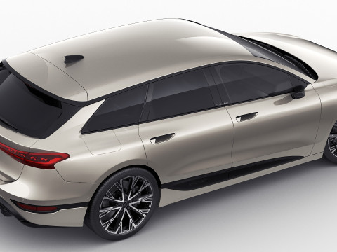 Audi A6 Avant e-tron 2025 3D 模型