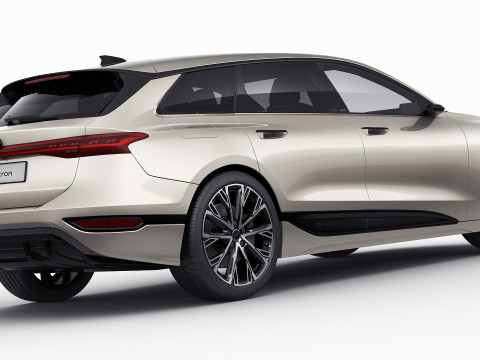 Audi A6 Avant e-tron 2025 3D 模型