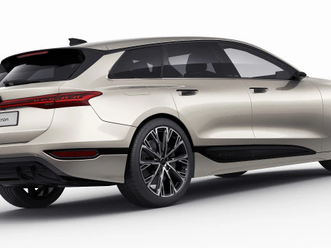Audi A6 Avant e-tron 2025 Modello 3D