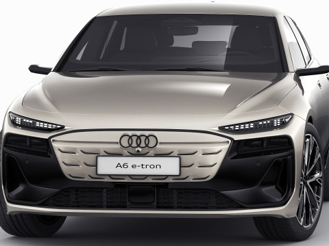 Audi A6 Avant e-tron 2025 3D 模型