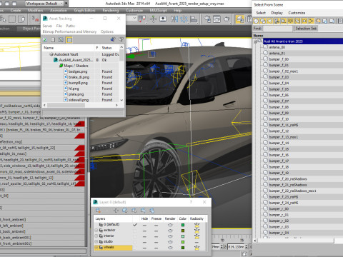 Audi A6 Avant e-tron 2025 3D 模型