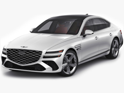 Genesis G80 Sport 2025 3D Модель