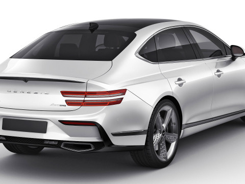 Genesis G80 Sport 2025 3D Модель