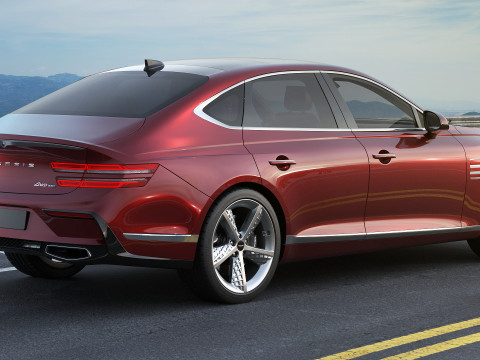 Genesis G80 Sport 2025 3D Модель