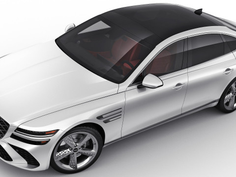 Genesis G80 Sport 2025 3D Модель